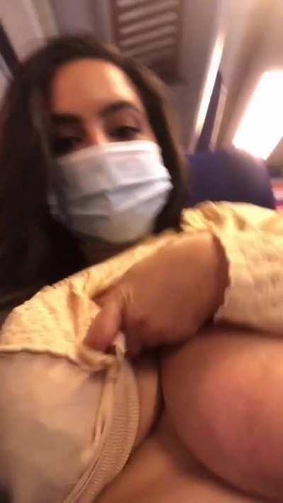 So I was on the train yesterday when this happened...