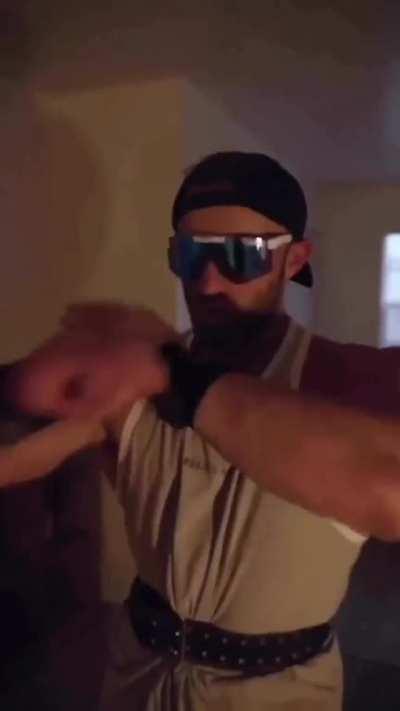 Well at least he had protection