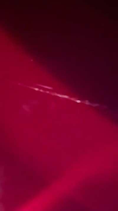 Just caught this crazy meteor shower over a music festival in Miami