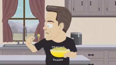 New commercial ads by Matt Damon in South Park