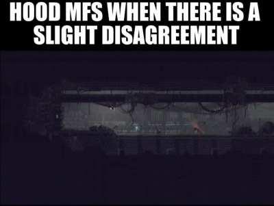 Friendliest scav interaction