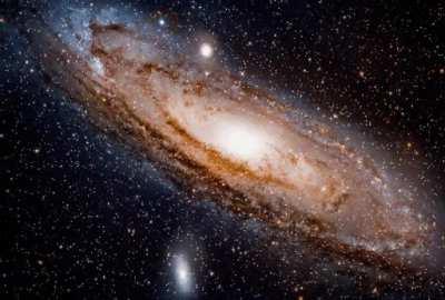This is a 3D animation of my Andromeda Galaxy image which is currently featured on Wikipedia under value 