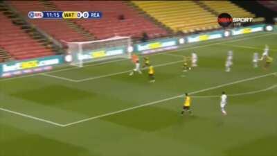 Ismaila Sarr's 1st goal vs Reading ft. DaBaby & Gary Neville