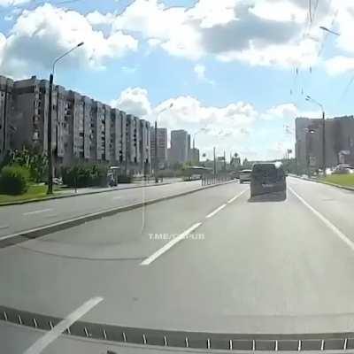 Bus just wanted to pole dance