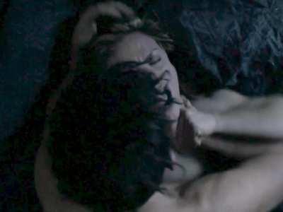 Anna Paquin getting fucked and choked