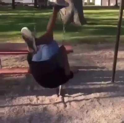 Little man saw his life flash before his eyes and still took it like a champ