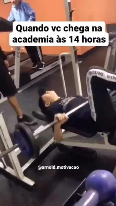 To lift the barbell