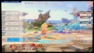 In case anyone was wondering just how strong Falcons up smash is now.