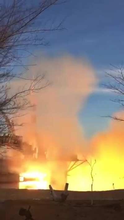 A guy records a Soyuz launch from an insanely close distance