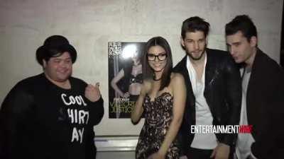 Cute with and without glasses - Kode Magazine Cover Party (2015)