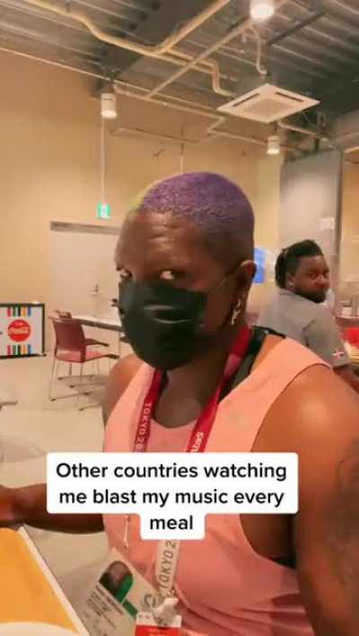 Let's enjoy Olympic Athletes in the morning