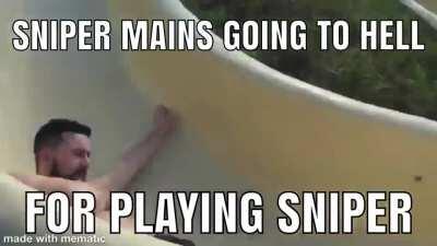 150 damage infinite range hit-scan kills from across the map. Definitely not overpowered.