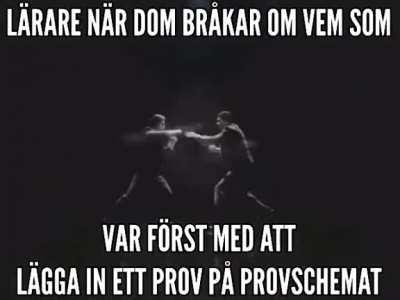 Lärare be like