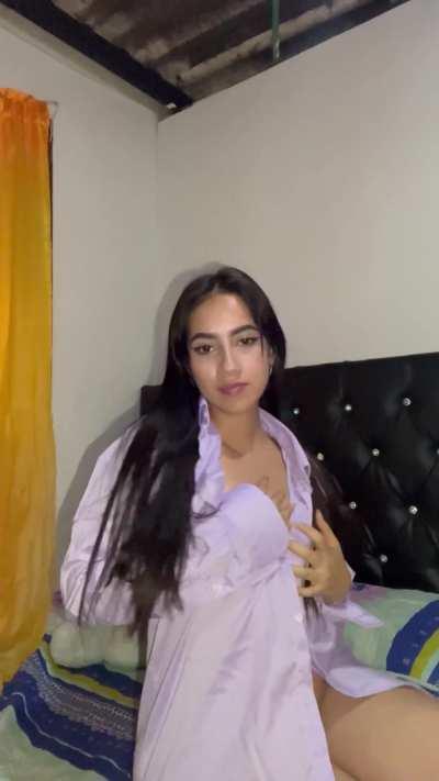 This is what a horny barely legal latina looks like!