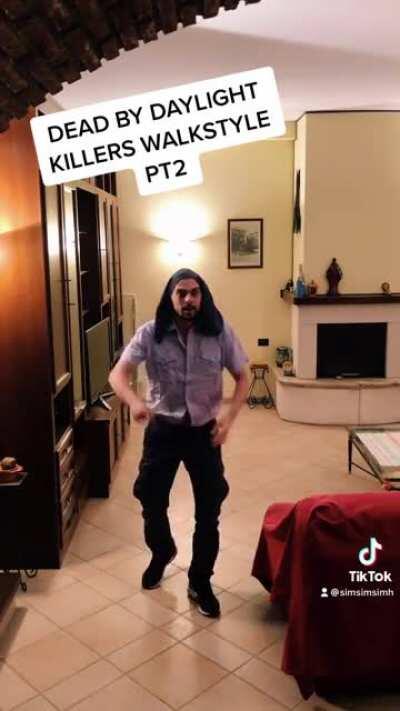 DBD killers walk style part 2