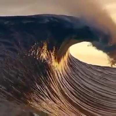 Waves touching the clouds