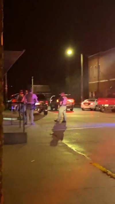 Somewhere in the sticks this happened.