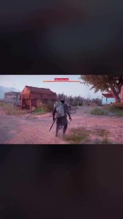 [assassins creed origins] the horse must be exited for something ( sorry for the noise in the background, I couldn’t get the game sound )