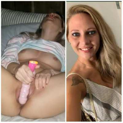 I was so horny I couldn't even get it in my tight pussy with cumming first!