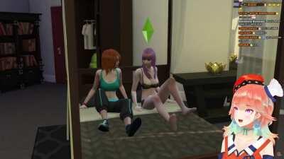 Kiara has hit the infinite void of bottom left