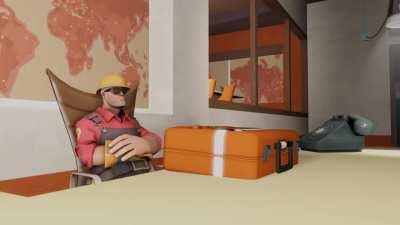 I hope no-one looks at my briefcase while I'm sleeping...