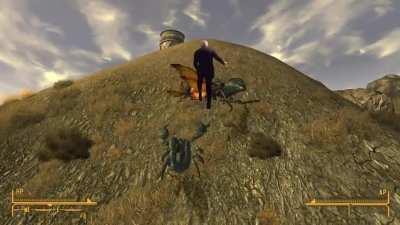 Trying to enter New Vegas early