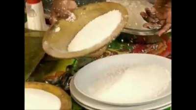 Fernanda Lima (actriz/apresentadora) da Rede Globo, invade Ponte de Lima e torna-se numa empregada de mesa na famosa Tasca das Fodinhas.