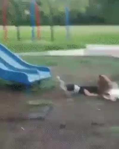 He never saw it coming...