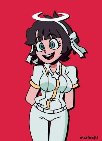 Local angel waits patiently for pancakes