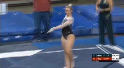 Chloe Bellmore (MSU vs. ISU Women's Gymnastics, 2020-21)