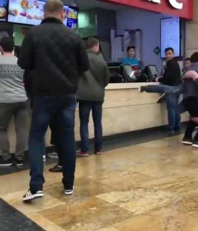 Oh no, there's going to be a fight!