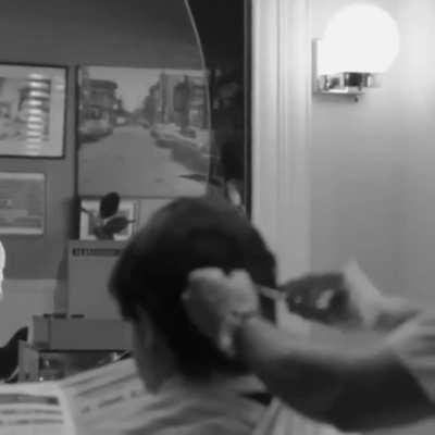 One haircut please..