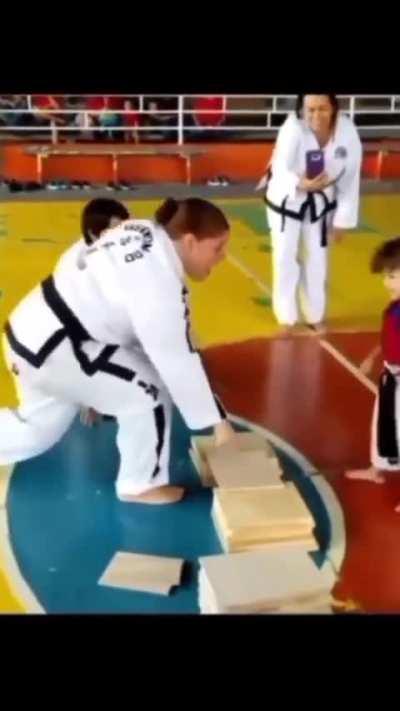 She's following instruction way to well