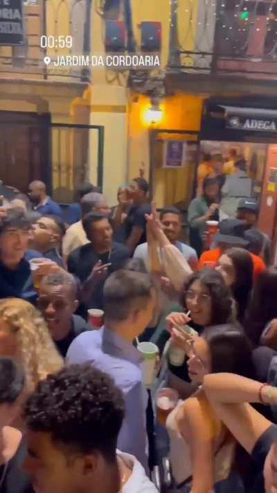 Baile de favela no Porto