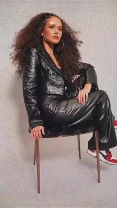 All 3 clips of her Instagram Story