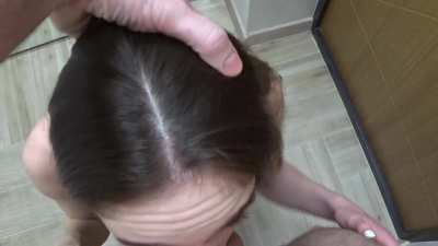 Pov Very Deep Blowjob and Throatpie - Sladkislivki