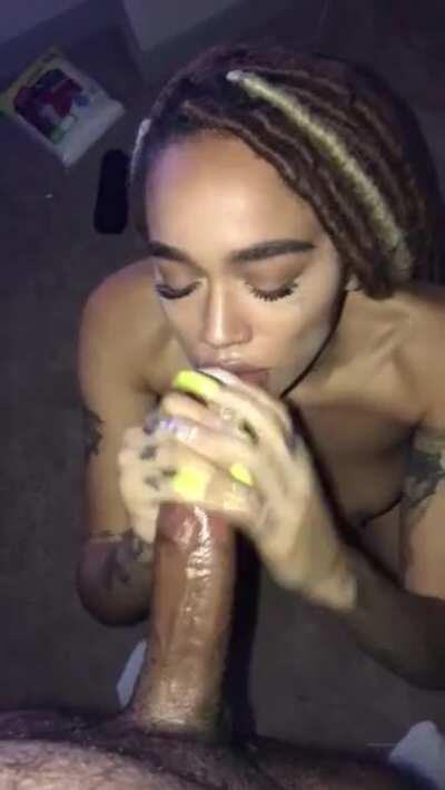 The Gorgeous Julie Kay Knows How to Satisfy a White Man