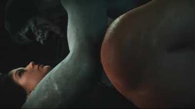 Jill gets fucked by a zombie (Banskinator)