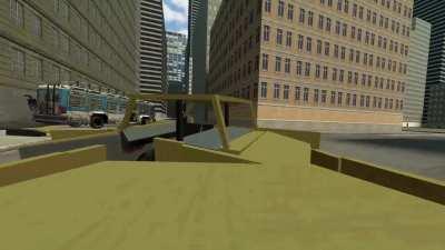 Just going on a nice drive around the city, what could go wrong?