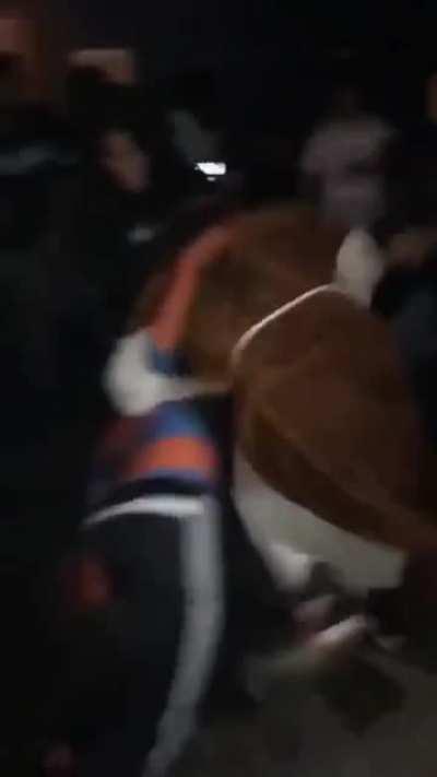 Spiderman fight against jesus at party with linkin park sound