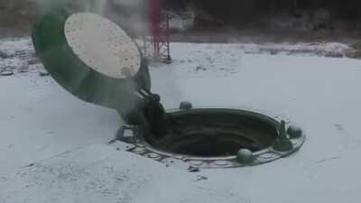 Missile launch from in-ground silo