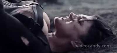 Gina Carano's tits are unbelievably huge