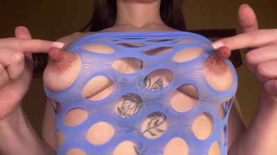 When a light touch on the nipples turns into electricity throughout the body