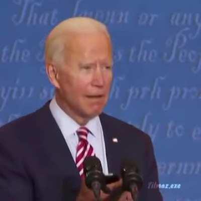 Biden has something to say [Poetry]