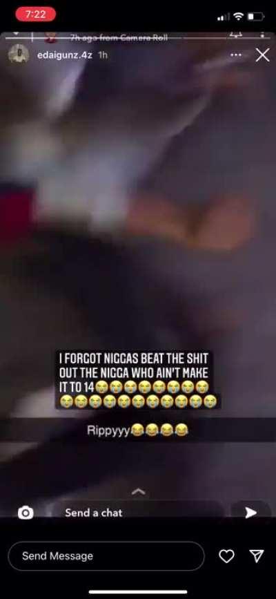 Jayrip getting jumped by drilly members