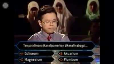 Who want to be a Millionaire Malaysia version