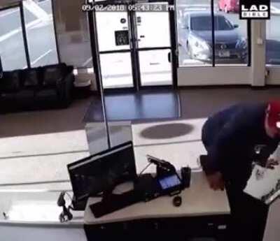 ...to rob a store