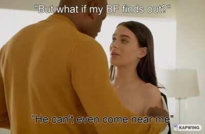 It's not cheating if she hesitated at first, right?