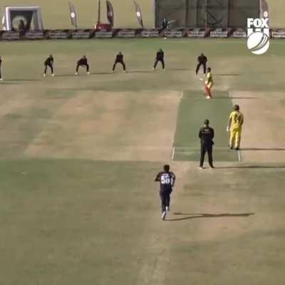 Nothing to see here, just your average 9 slip fielders