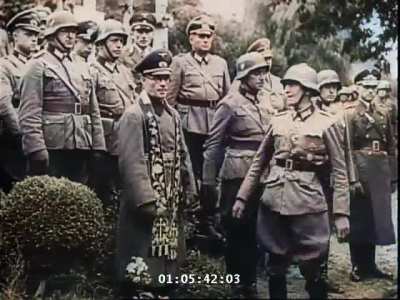 Newly Colorized- Nazis attack Poland. 100% color footage. September 1, 1939.